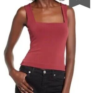 Leith Square-neck Tank Top